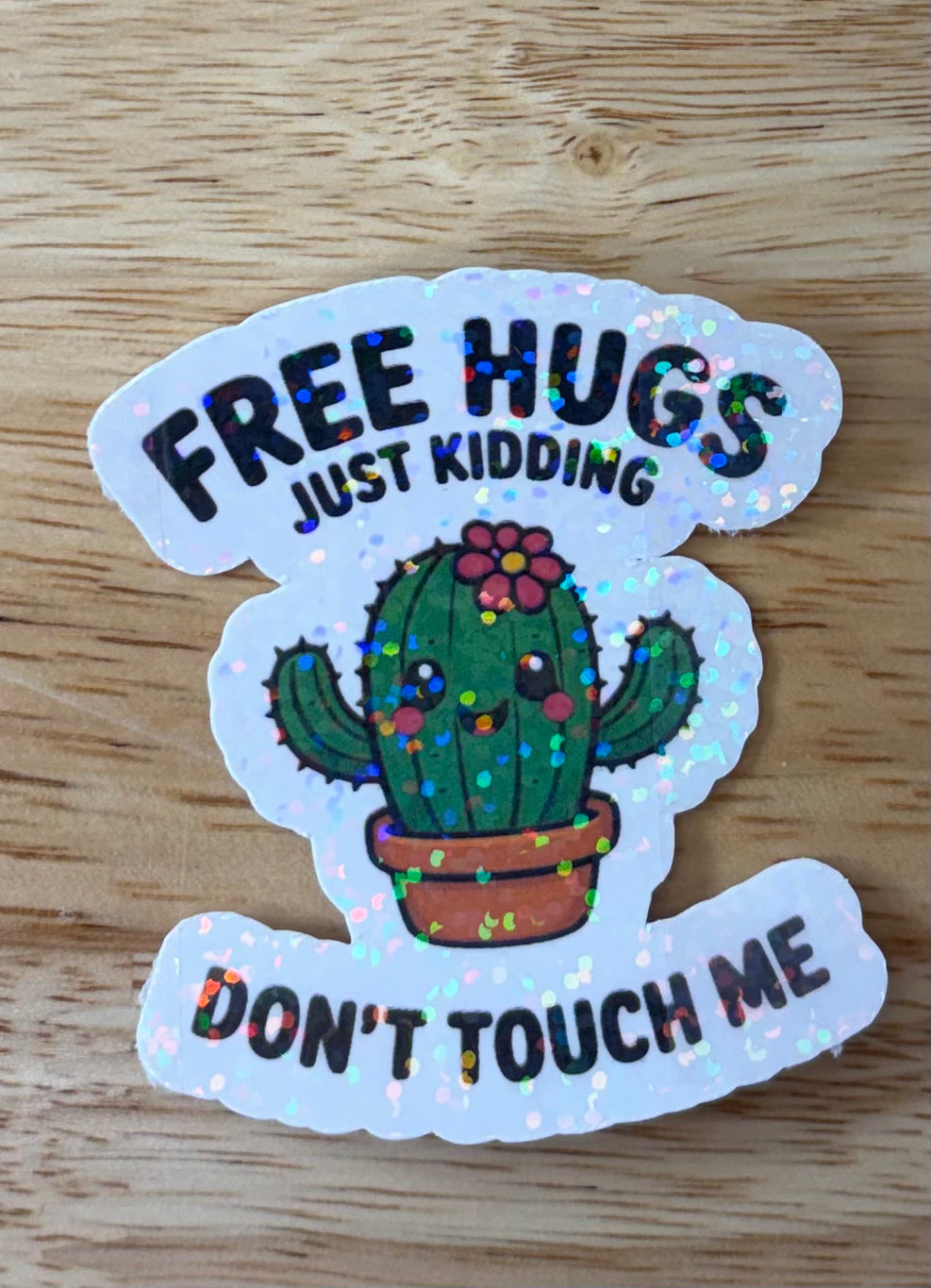 Free Hugs Vinyl Sticker