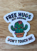 Free Hugs Vinyl Sticker