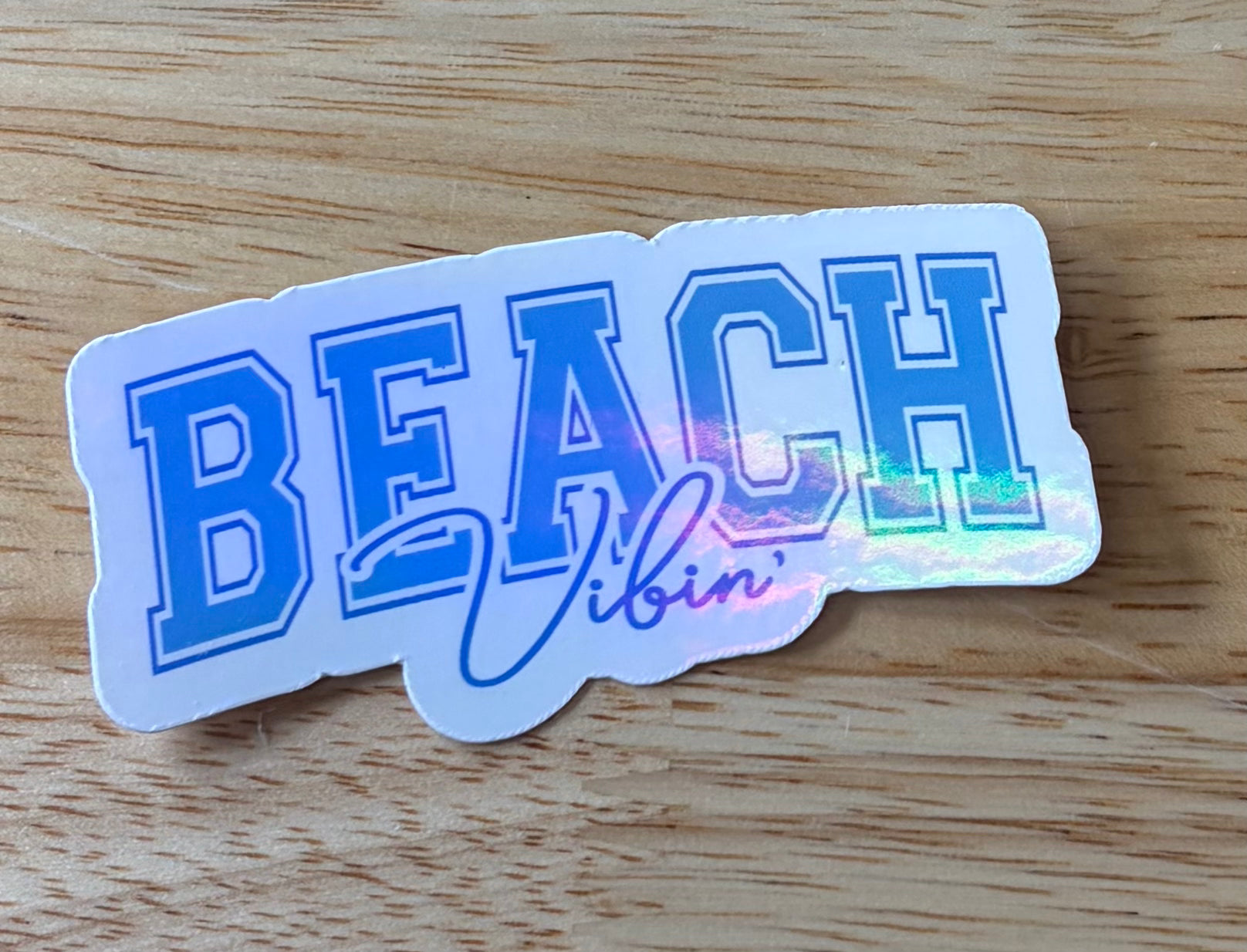 Beach Vibe Vinyl Sticker