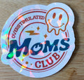 Overstimulated Moms Club Vinyl Sticker